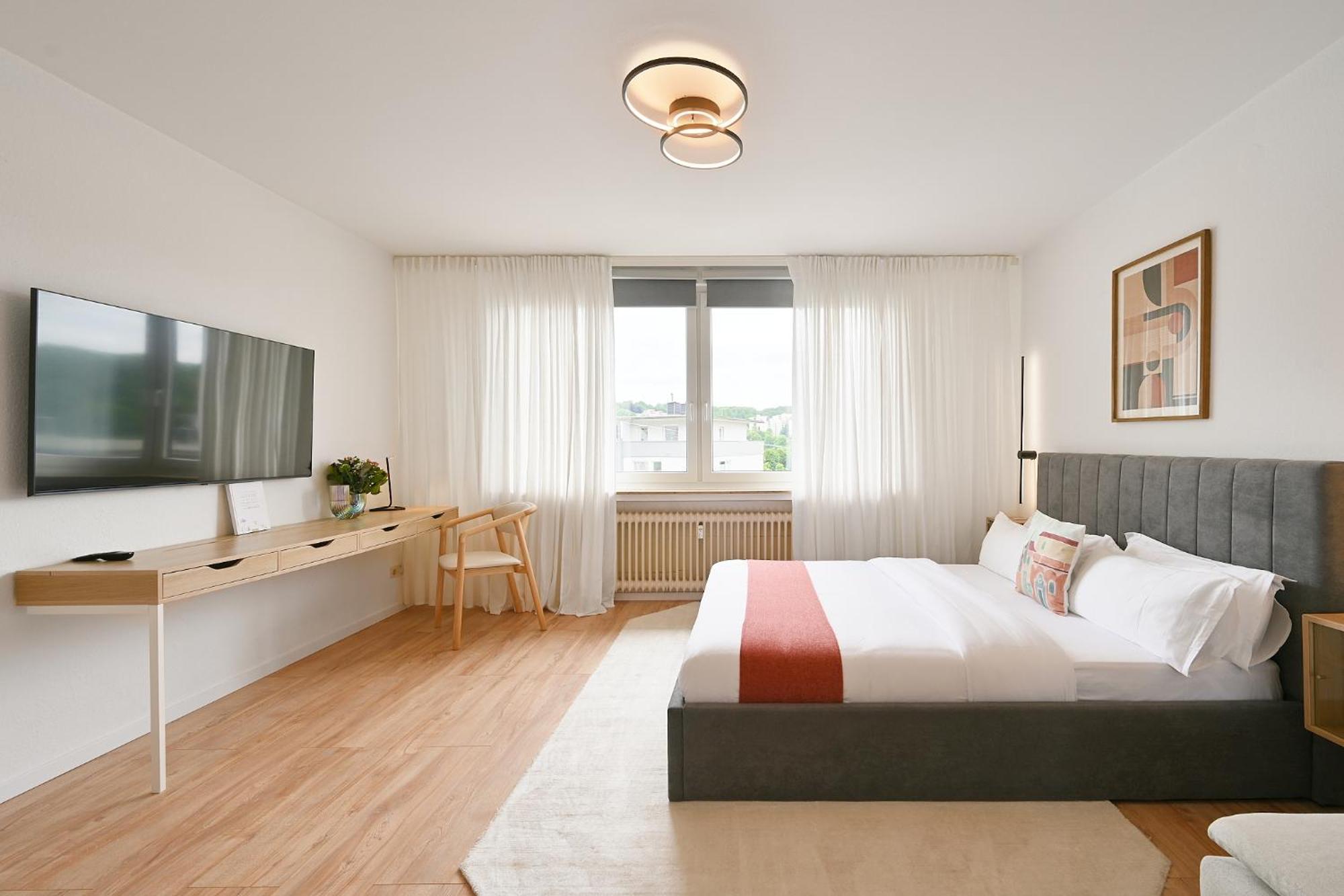 Beautiful And Stylish 1-Bedroom With Kitchen And King Size Bed Wuppertal Eksteriør bilde